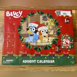 Bluey Advent Calendar - Red and Green